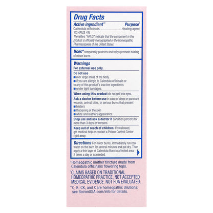 Boiron, Calendula Burn Ointment, 1 oz (30 g)