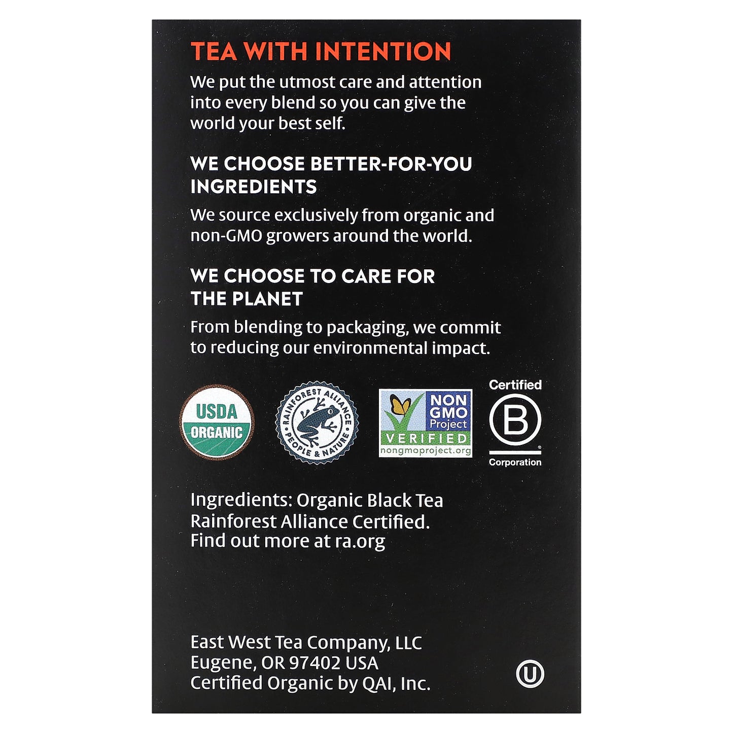 Choice Organics, Black Tea, English Breakfast, 16 Tea Bags, 1.12 oz (32 g)