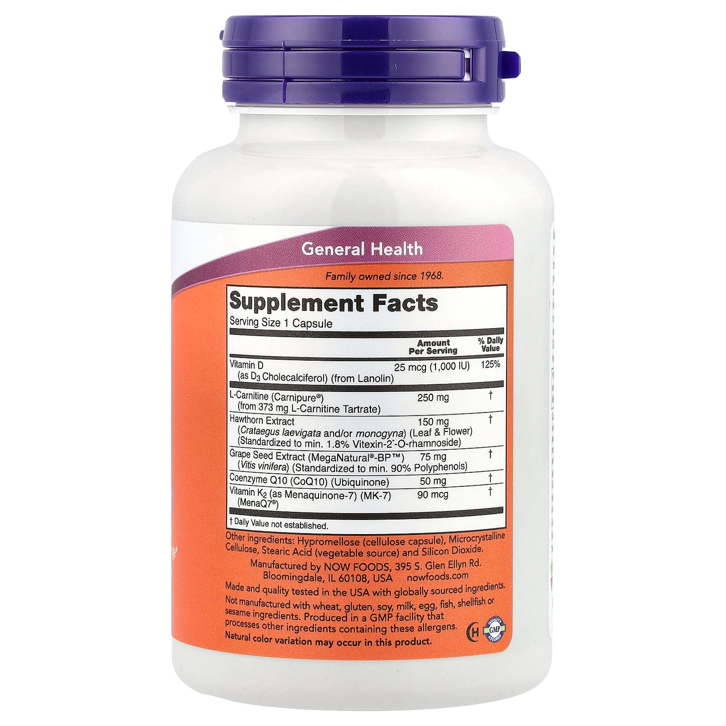 NOW Foods, Clinical Cardio, 90 Capsules