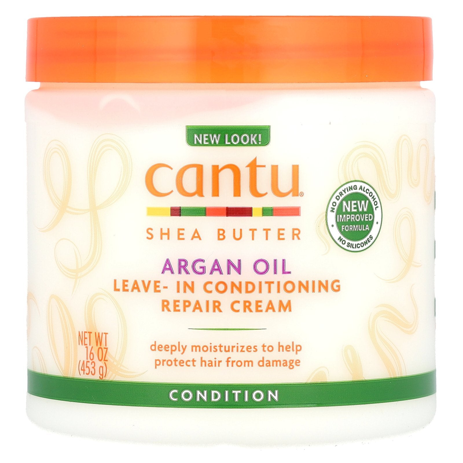 Cantu, Argan Oil Leave-In Conditioning Repair Cream, 16 oz (453 g)