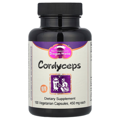 Dragon Herbs, Cordyceps, 450 mg, 100 Vegetarian Capsules