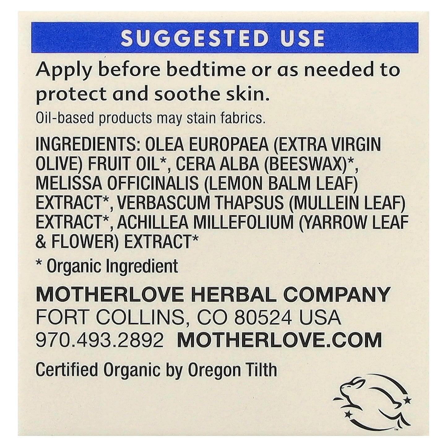 Motherlove, Baby, Hand & Knee Balm, 1 fl oz (29.5 ml)