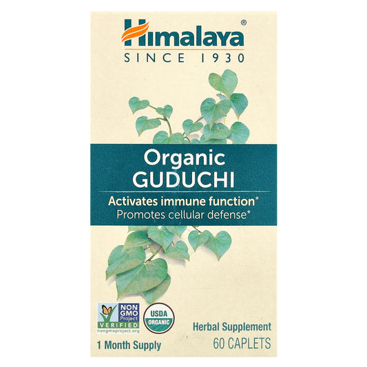 Himalaya, Organic Guduchi, 60 Caplets