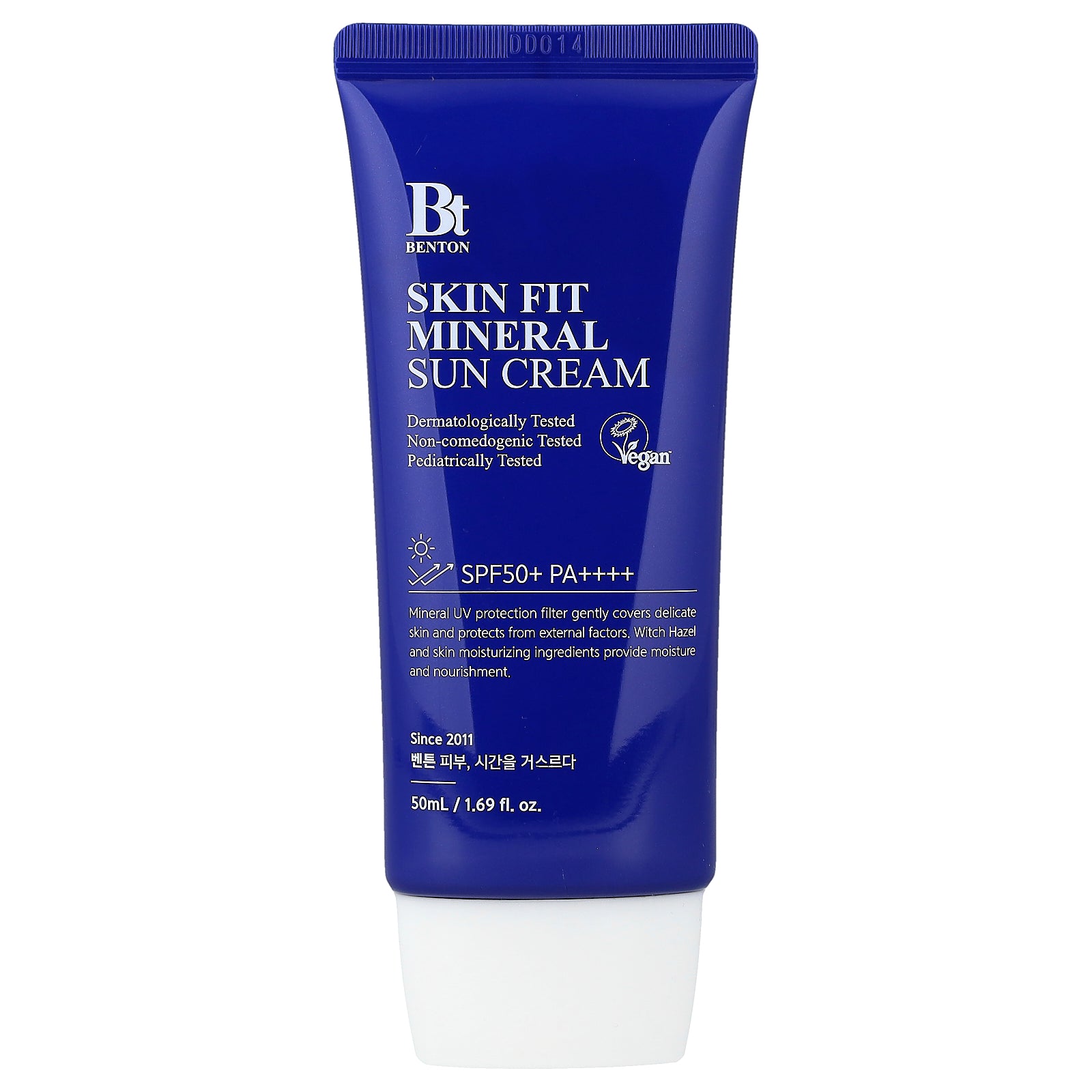 Benton, Skin Fit Mineral Sun Cream, SPF 50+ PA++++, 1.69 fl oz (50 ml)