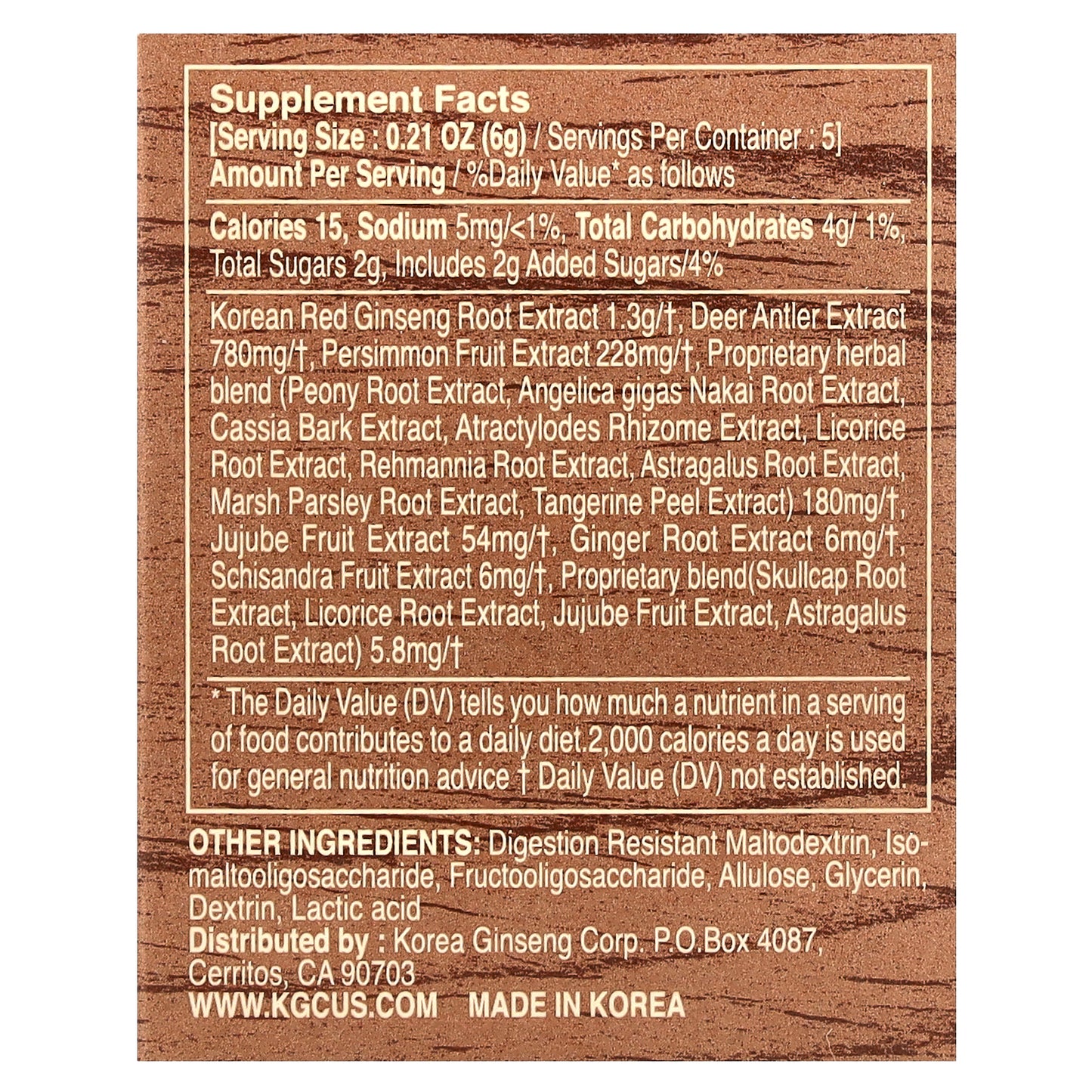 JungKwanJang, Cheon Nok Extract, 1.06 oz (30 g)