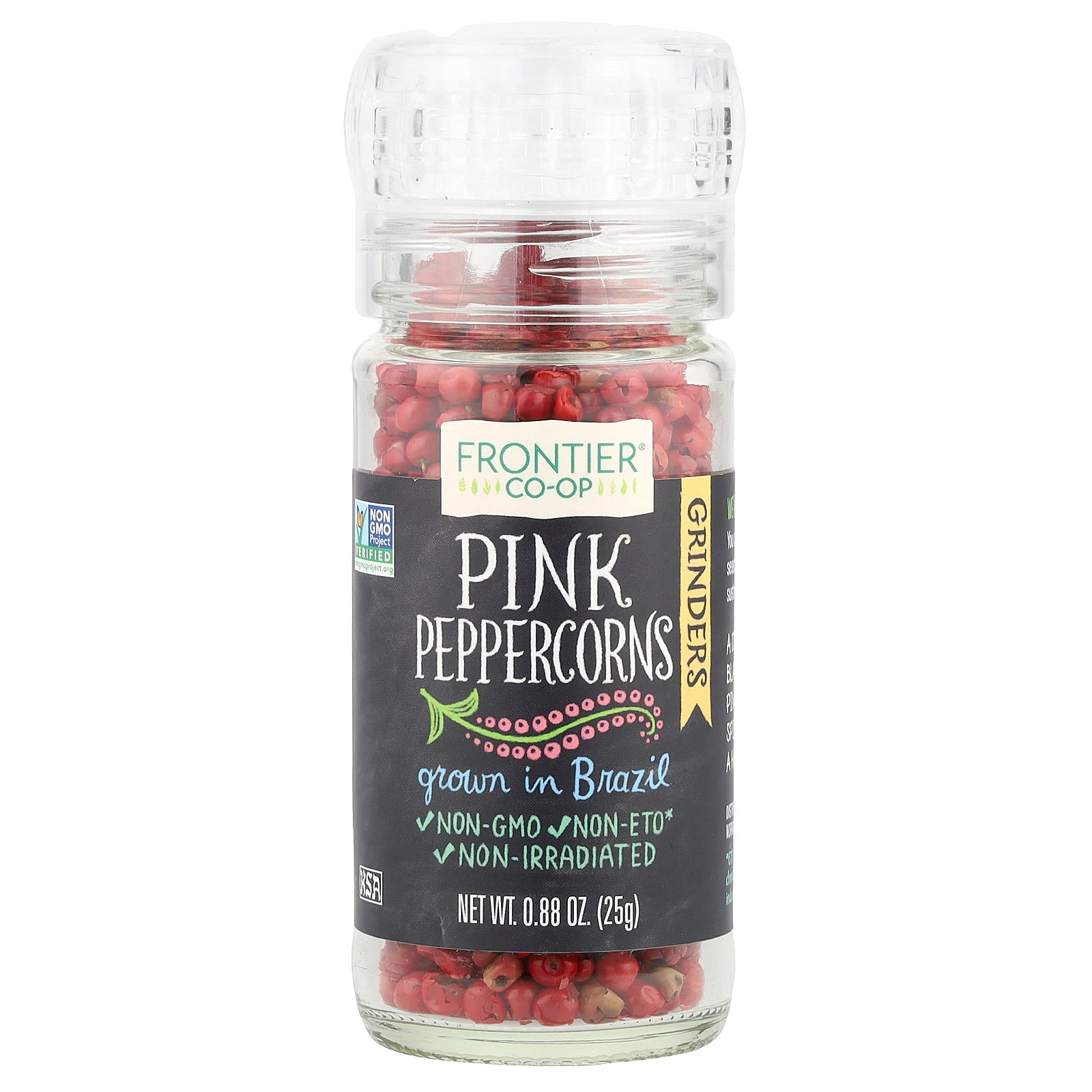 Frontier Co-op, Pink Peppercorns, 0.88 oz (25 g)