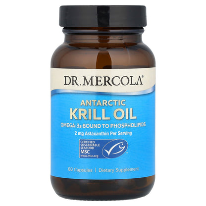 Dr. Mercola, Antarctic Krill Oil, 60 Capsules