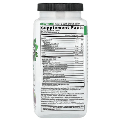 Force Factor, Collagen Boosting Superfoods, Tropical Fruit, 60 Soft Chews