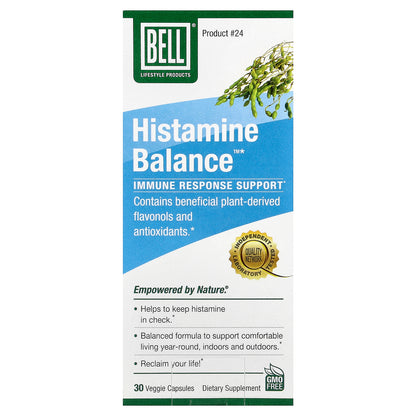 Bell Lifestyle, Histamine Balance™, 30 Veggie Capsules