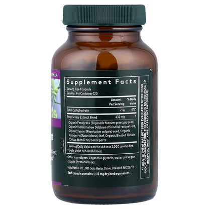 Gaia Herbs, Women, Lactation Support, 120 Vegan Liquid Phyto-Caps