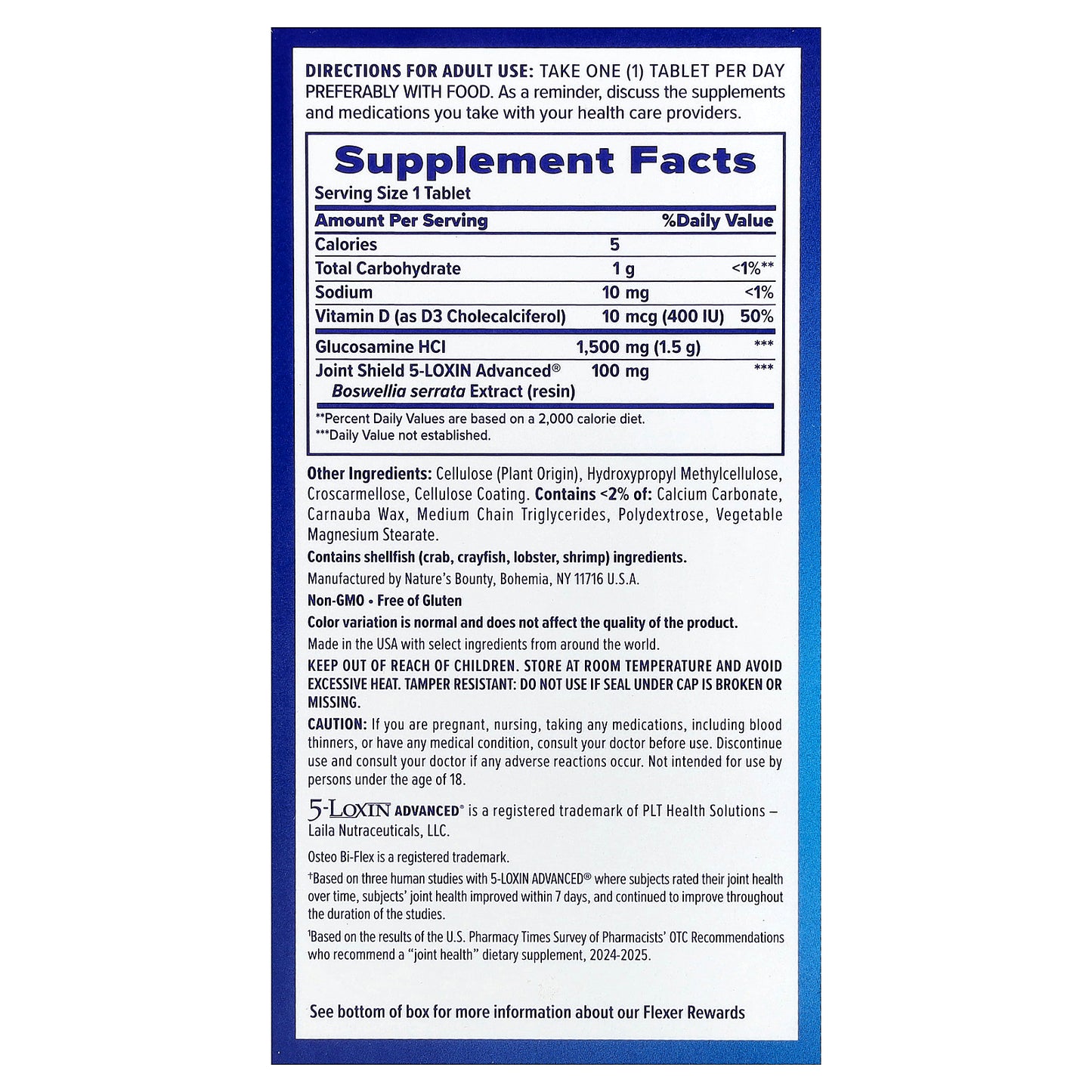 Osteo Bi-Flex, One Per Day, Joint Health, 60 Coated Tablets