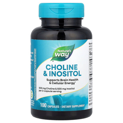 Nature's Way, Choline & Inositol, 100 Capsules