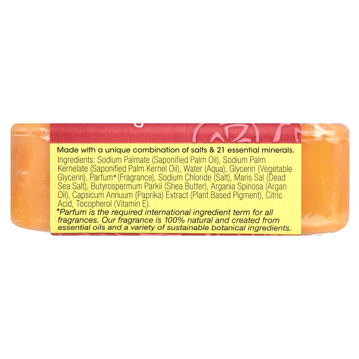 One with Nature, Dead Sea Mineral Bar Soap, Grapefruit Guava, 7 oz (200 g)