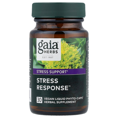Gaia Herbs, Stress Response™, 30 Liquid Phyto-Caps