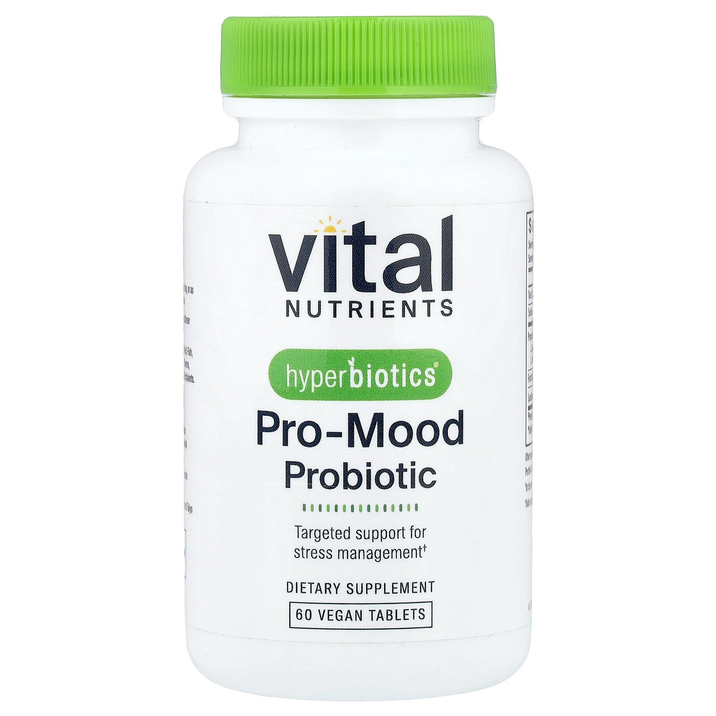 Vital Nutrients, Hyperbiotics®, Pro-Mood Probiotic, 60 Vegan Tablets