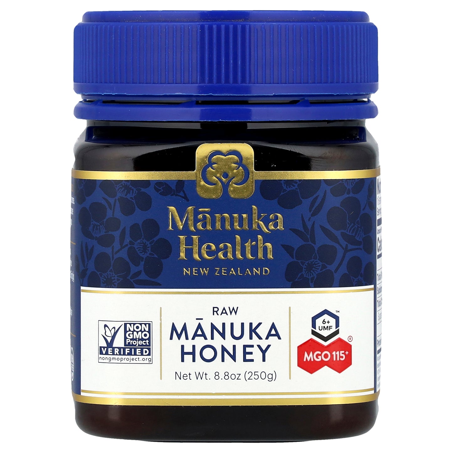 Manuka Health, Raw Manuka Honey, UMF 6+™, MGO 115+, 8.8 oz (250 g)