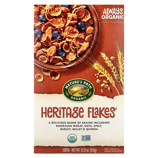 Nature's Path, Organic Heritage Flakes® Cereal, 13.25 oz (375 g)
