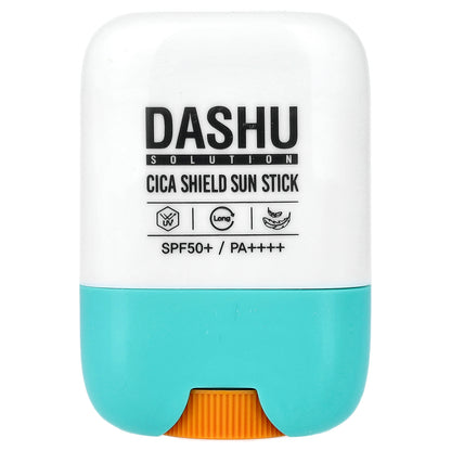 Dashu, Cica Shield Sun Stick, SPF 50+ PA ++++, 0.67 oz (19 g)