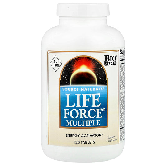 Source Naturals, Life Force Multiple®, No Iron, 120 Tablets