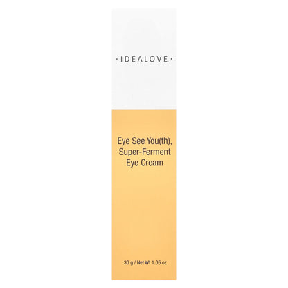 Idealove, Eye See You(th), Super-Ferment Eye Cream, 1.05 oz (30 g)