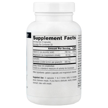 Source Naturals, Activated Quercetin™, 100 Capsules