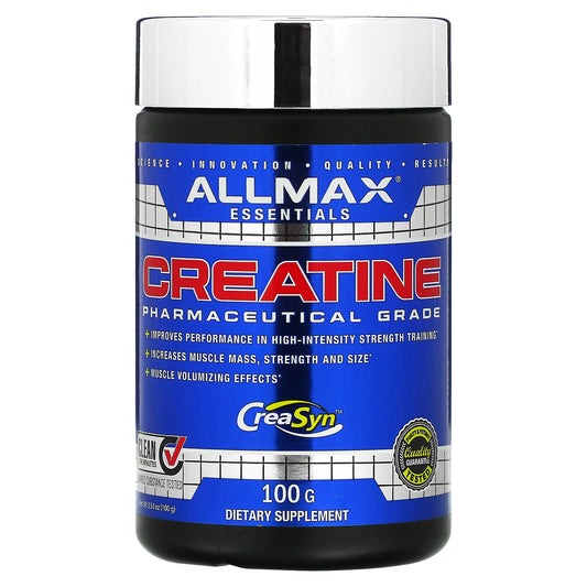 ALLMAX, Creatine, Pharmaceutical Grade, Unflavored, 3.53 oz (100 g)