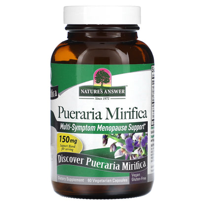 Nature's Answer, Pueraria Mirifica, 150 mg, 60 Vegetarian Capsules