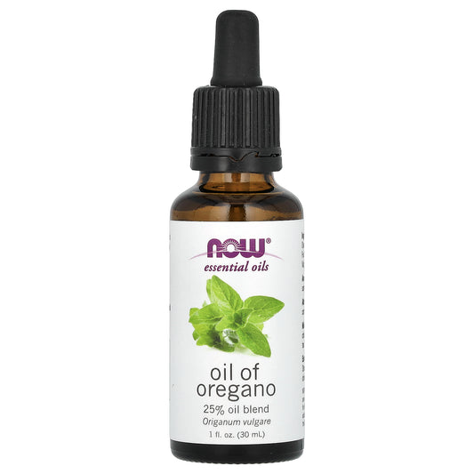 NOW Foods, Essential Oils, Oil of Oregano, 1 fl oz (30 ml)