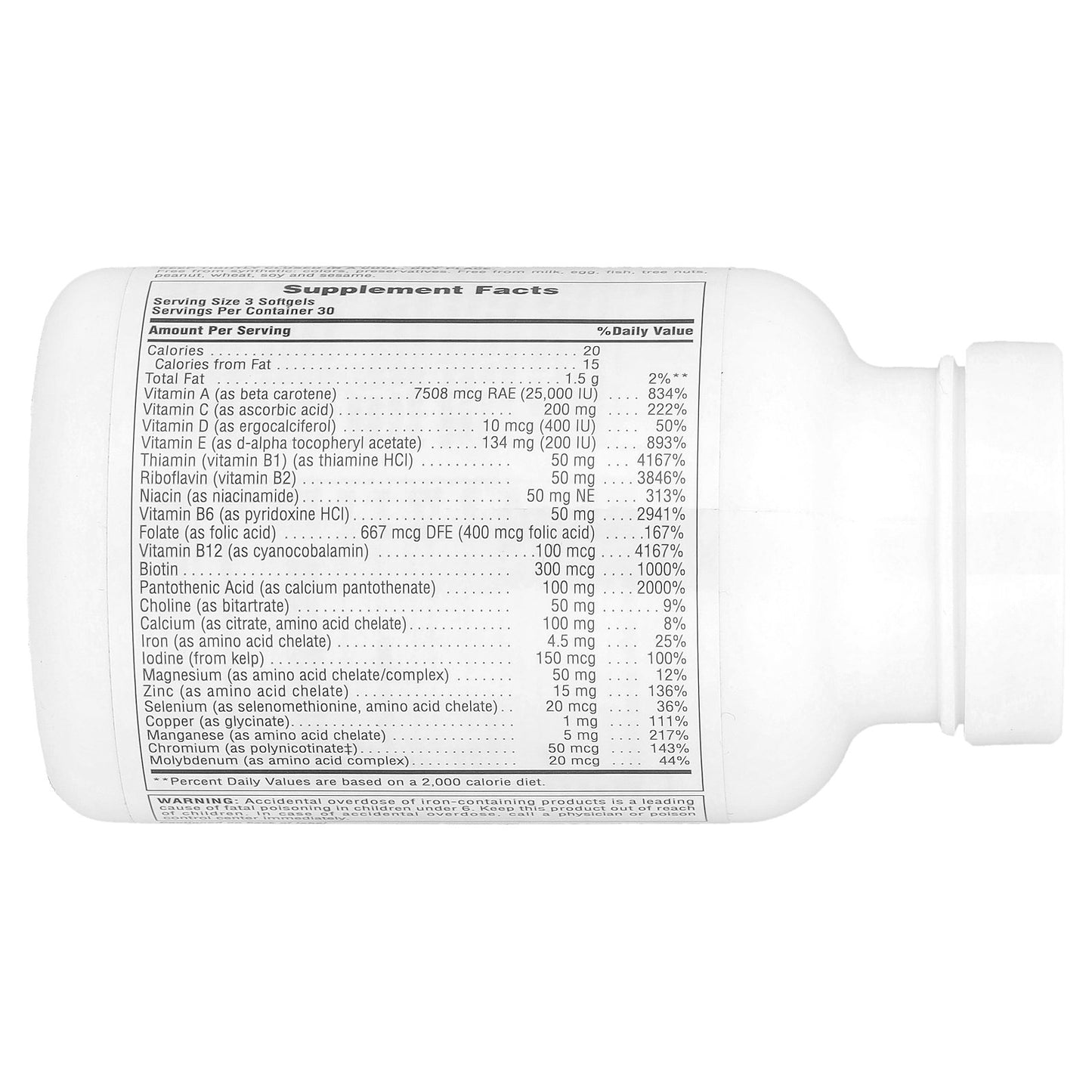 NaturesPlus, Regeneration®, Multi-Vitamin & Mineral Supplement, 90 Softgels