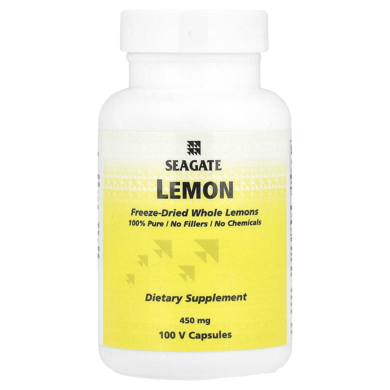 Seagate, Lemon, 450 mg, 100 V Capsules