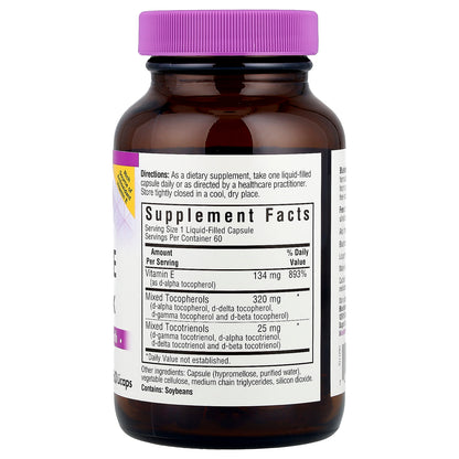 Bluebonnet Nutrition, Vitamin E Complex, Full Spectrum , 60 Licaps