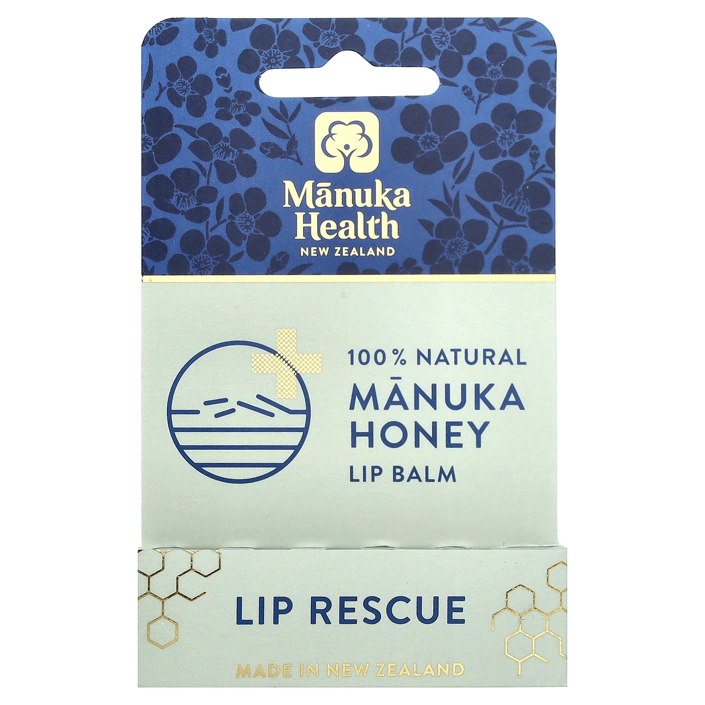 Manuka Health, 100% Natural Manuka Honey Lip Balm, 0.16 oz (4.5 g)