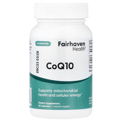Fairhaven Health, Co-Q10, 60 Capsules (100 mg per Capsule)