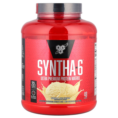 BSN, Syntha-6®, Ultra Premium Protein Matrix, Vanilla Ice Cream, 5 lb (2.27 kg)