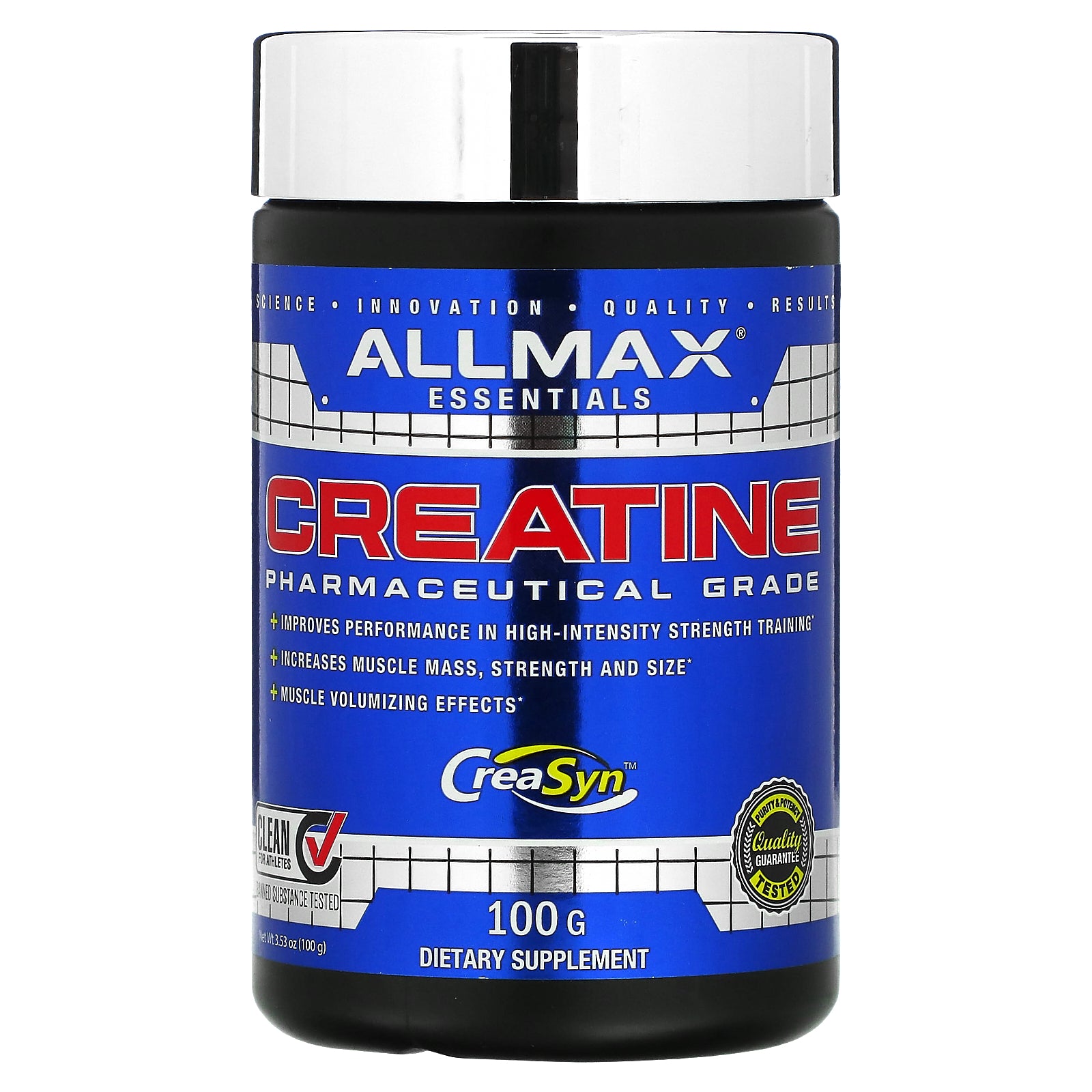 ALLMAX, Creatine, Pharmaceutical Grade, 5 g, 3.53 oz (100 g)