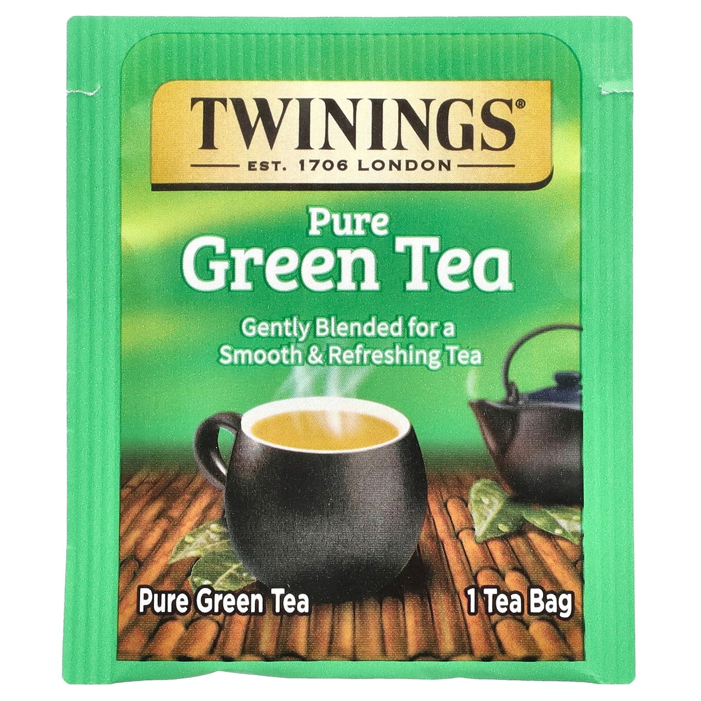 Twinings, Pure Green Tea, 25 Tea Bags, 1.76 oz (50 g)