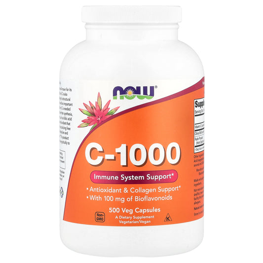 NOW Foods, C-1000, 500 Veg Capsules