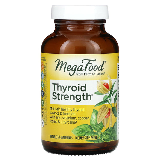 MegaFood, Thyroid Strength, 90 Tablets