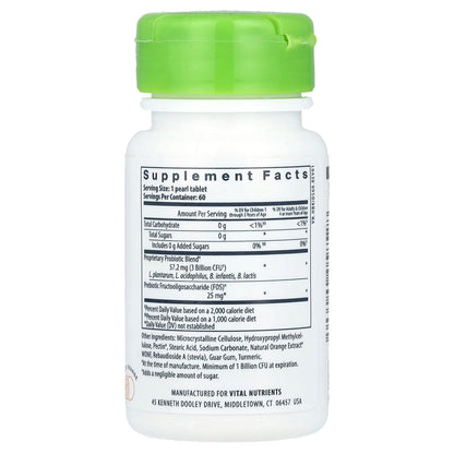 Vital Nutrients, Hyperbiotics®, Pro-Kids® Probiotic, Tangy Orange, 60 Vegan Chewables