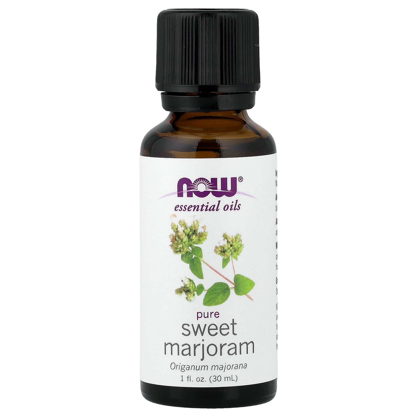 NOW Foods, Essential Oils, Sweet Marjoram, 1 fl oz (30 ml)