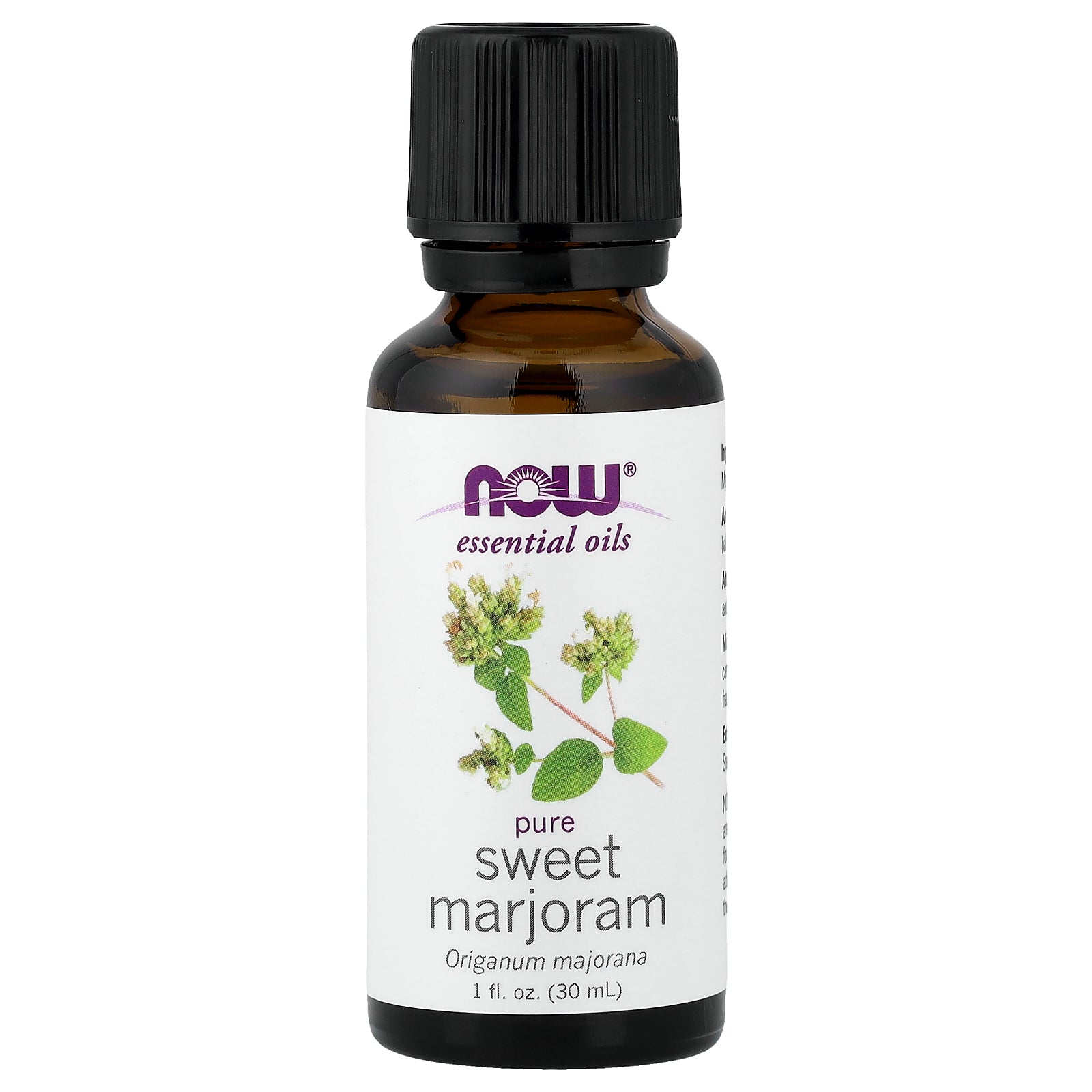 NOW Foods, Essential Oils, Sweet Marjoram, 1 fl oz (30 ml)