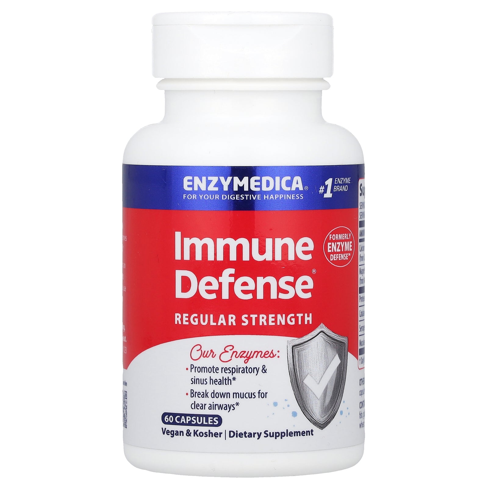 Enzymedica, Immune Defense®, 60 Capsules