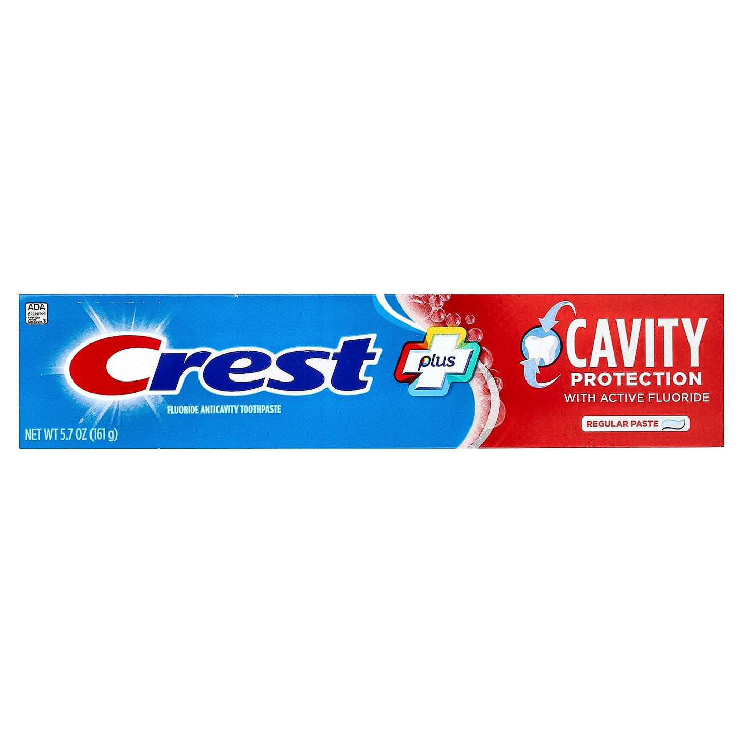 Crest, Cavity Protection, Fluoride Anticavity Toothpaste, Regular, 5.7 oz (161 g)