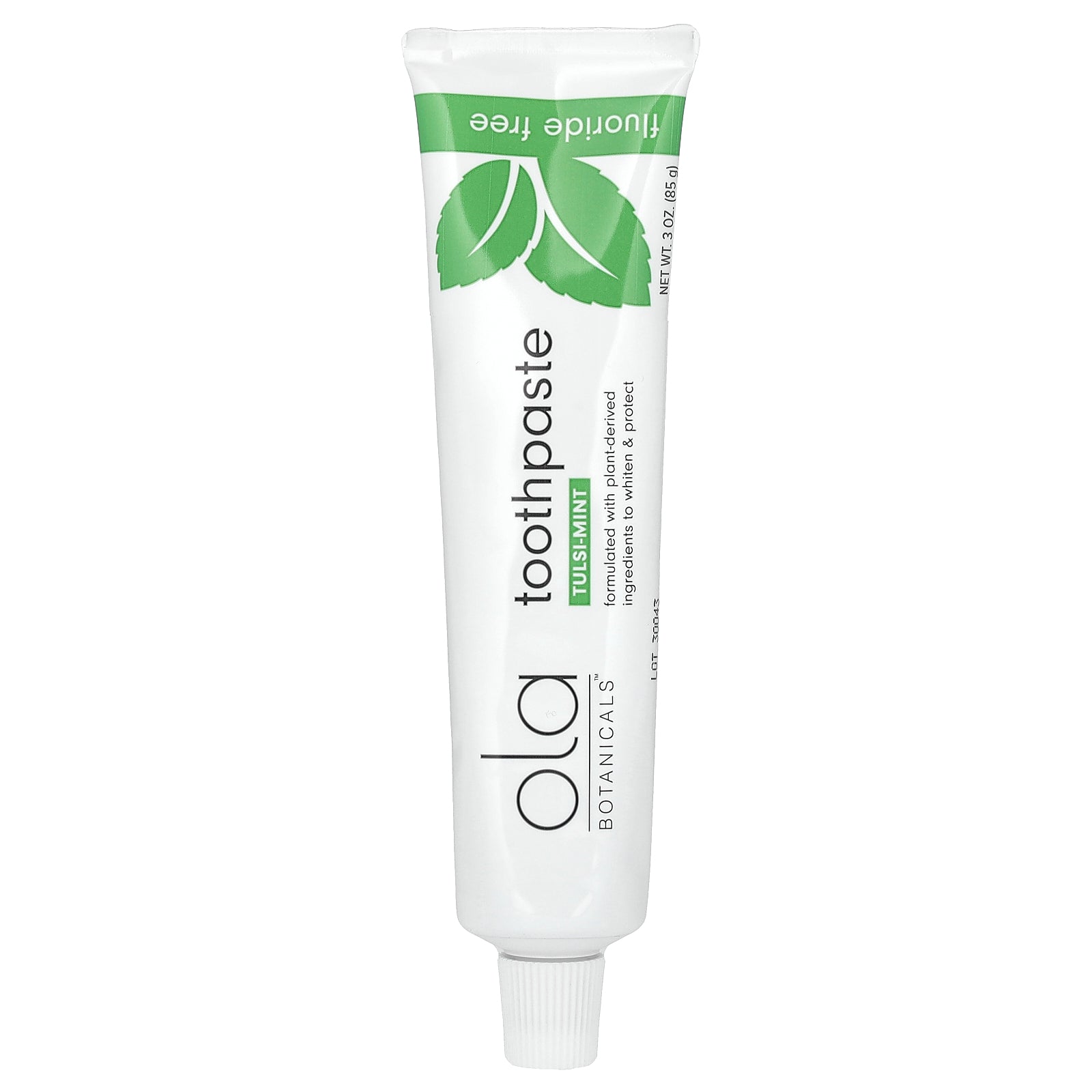 Dr. Mercola, Ola Botanicals, Toothpaste, Fluoride Free, Tulsi Mint, 3 oz (85 g)