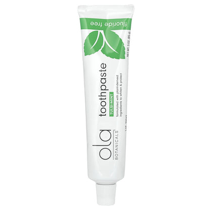 Dr. Mercola, Ola Botanicals, Toothpaste, Fluoride Free, Tulsi Mint, 3 oz (85 g)
