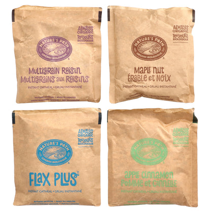 Nature's Path, Organic Instant Oatmeal, Variety Pack, 8 Packets, 14 oz (400 g)