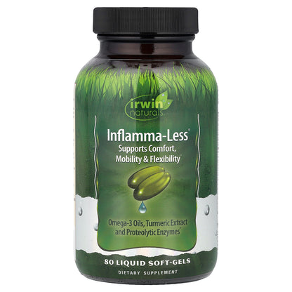 Irwin Naturals, Inflamma-Less®, 80 Liquid Soft-Gels