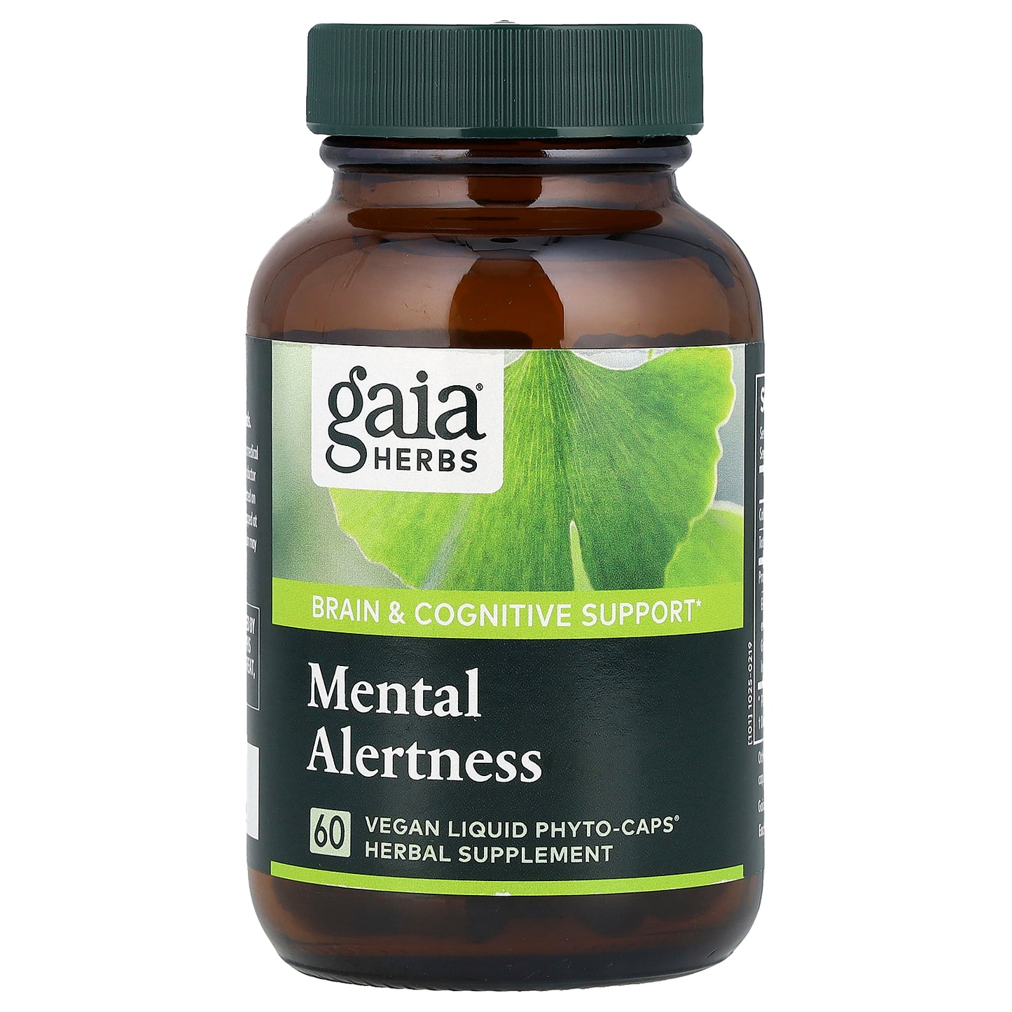 Gaia Herbs, Mental Alertness, 60 Liquid Phyto-Caps® (418 mg Per cap)