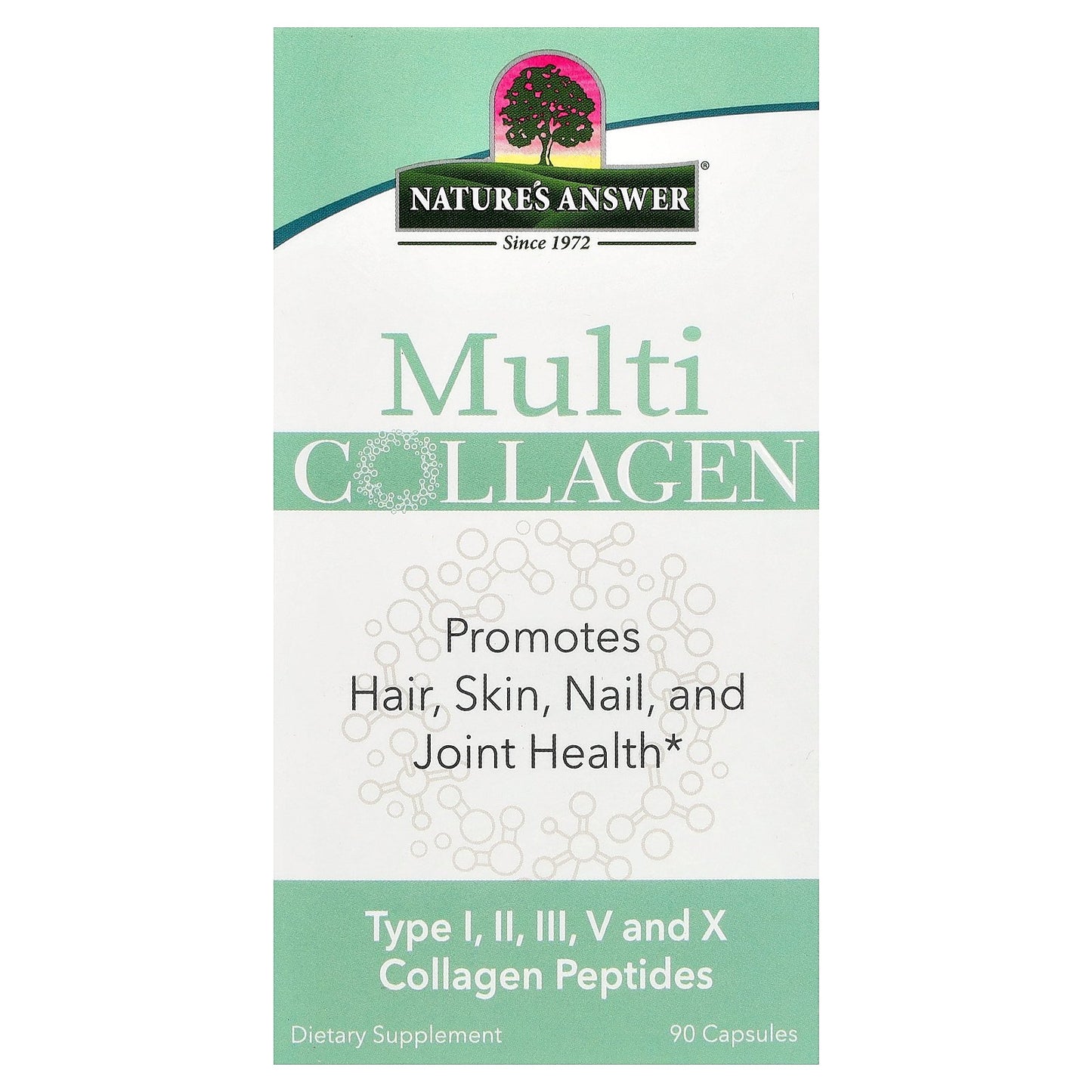 Nature's Answer, Multi Collagen, 90 Capsules