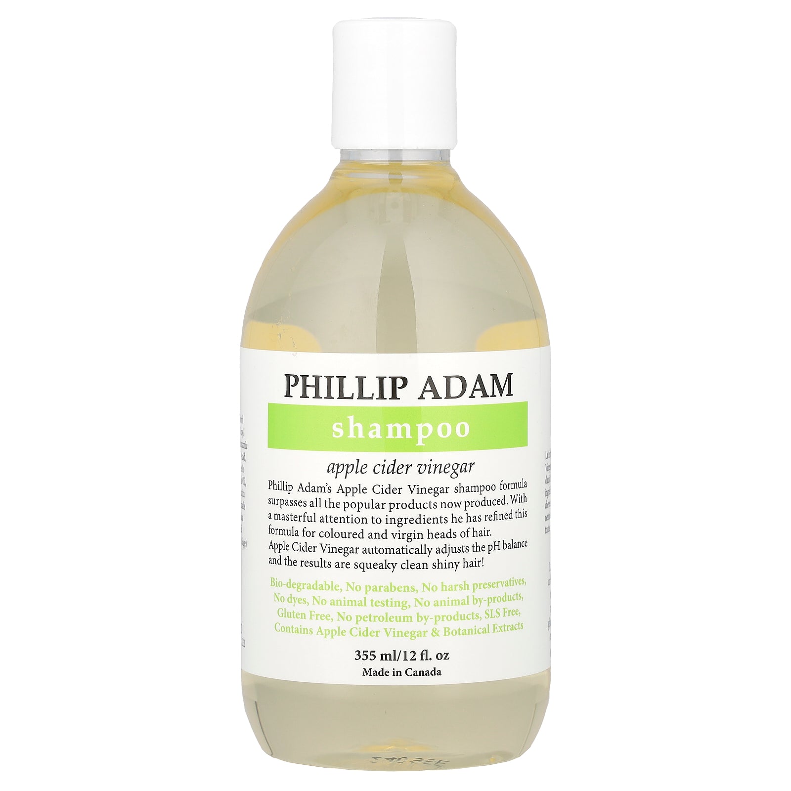 Phillip Adam, Shampoo, Apple Cider Vinegar, 12 fl oz (355 ml)